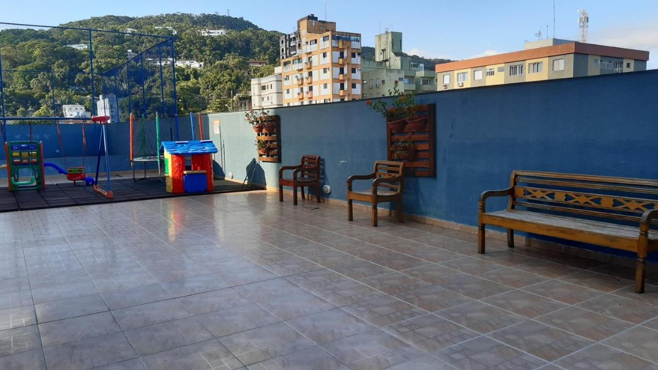 شقة 500M Da Praia, Predio Cm Piscina, 1Garagem, Wi-Fi 300 Mbps, Centro De Guaruja, Proximo A Praia E Comercio, Horarios Check-In E Check-Out Flexiveis, Churrasqueira, المظهر الخارجي الصورة